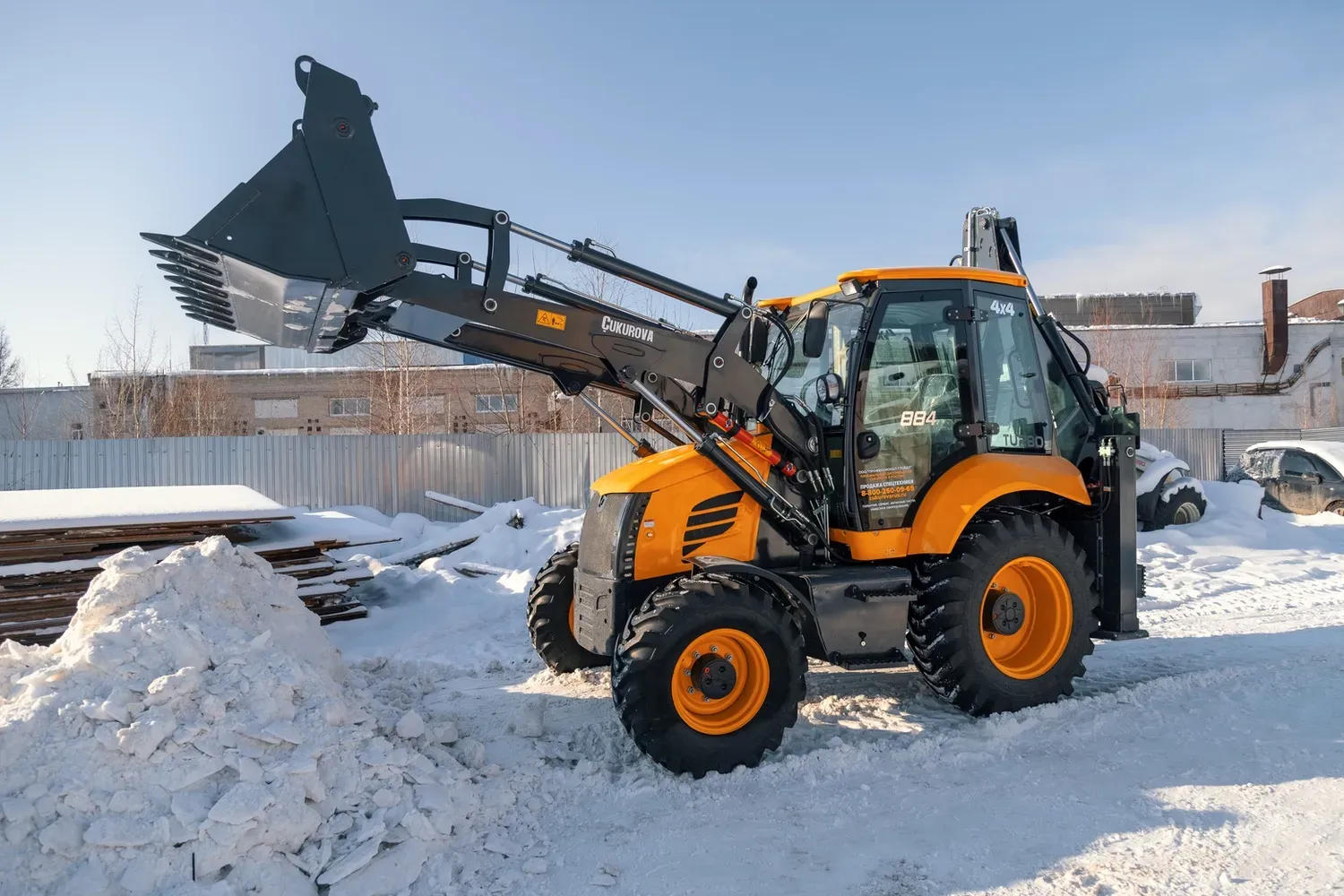 Buldoexcavatoare 884 STAGE V